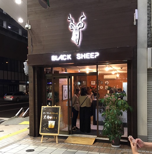 BLACK SHEEP高松一号店の外観